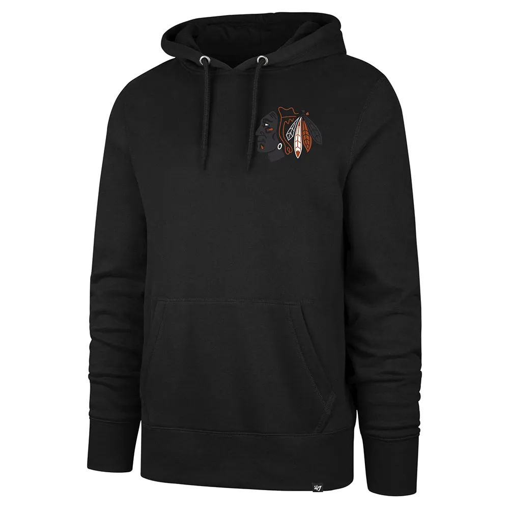 Худи 47 NHL Chicago Blackhawks Imprint Backer Burnside, черный 
Худи 47 NHL Chicago Blackhawks Imprint Backer Burnside, черный
