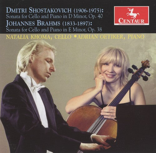 CD диск Shostakovich / Brahms / Khoma / Oetiker: Sonata for Cello & Piano
CD диск Shostakovich / Brahms / Khoma / Oetiker: Sonata for Cello & Piano