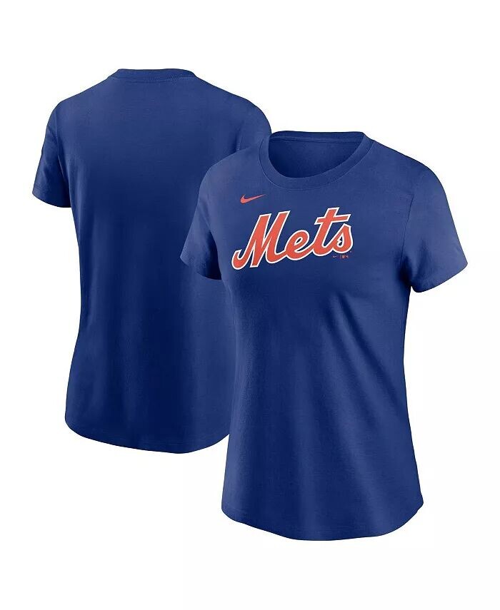 Женская футболка Royal New York Mets с надписью Nike, синий
Женская футболка Royal New York Mets с надписью Nike, синий