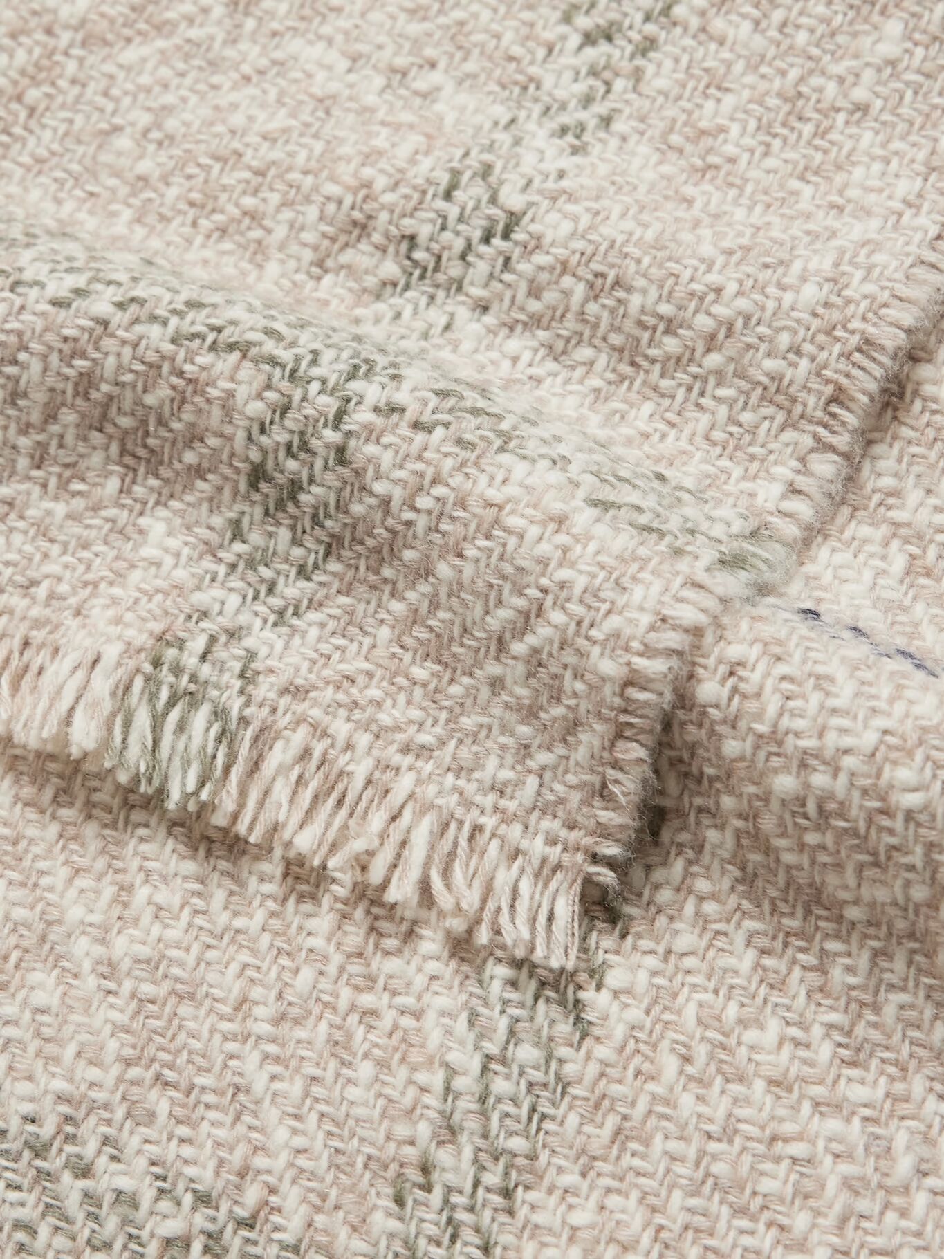 Клетчатый шарф из смеси шерсти и кашемира с бахромой JOHNSTONS OF ELGIN, бежевый
Клетчатый шарф из смеси шерсти и кашемира с бахромой JOHNSTONS OF ELGIN, бежевый