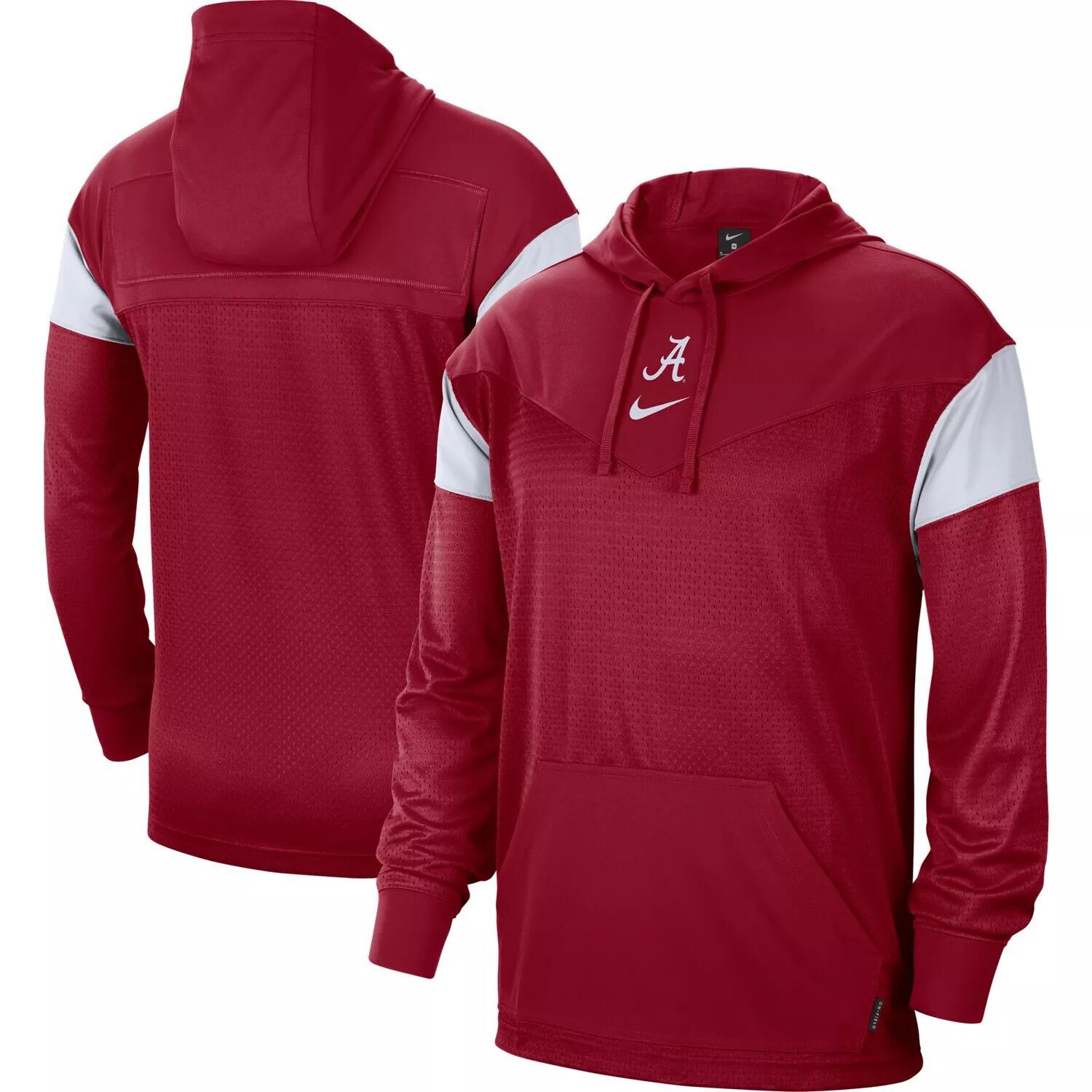 Мужской пуловер из джерси с капюшоном Crimson Alabama Crimson Tide Sideline Nike
Мужской пуловер из джерси с капюшоном Crimson Alabama Crimson Tide Sideline Nike