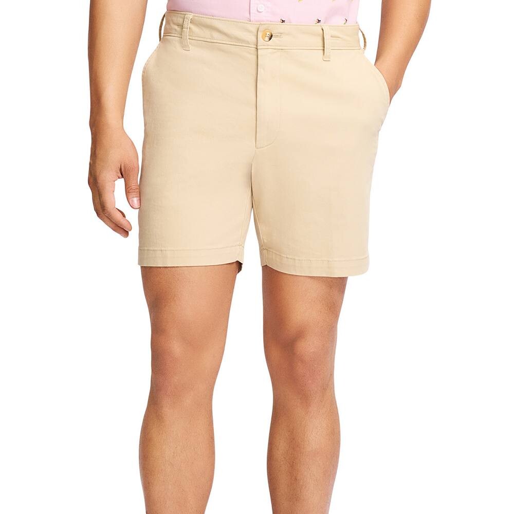 Мужские шорты чинос IZOD 7 в цвете Saltwater с плоской передней частью, цвет Pale Khaki
Мужские шорты чинос IZOD 7 в цвете Saltwater с плоской передней частью, цвет Pale Khaki