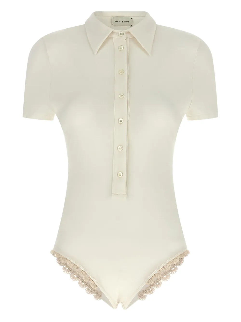 Боди в технике кроше Magda Butrym, белый
Боди в технике кроше Magda Butrym, белый
