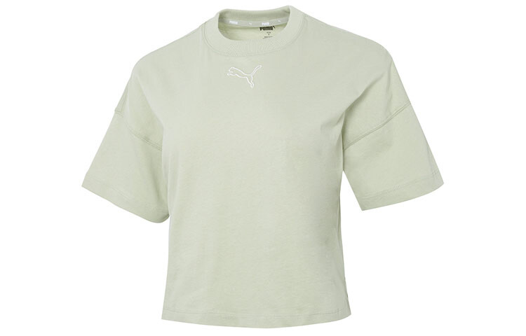 Укороченный топ женский светло-зеленый Puma
Укороченный топ женский светло-зеленый Puma