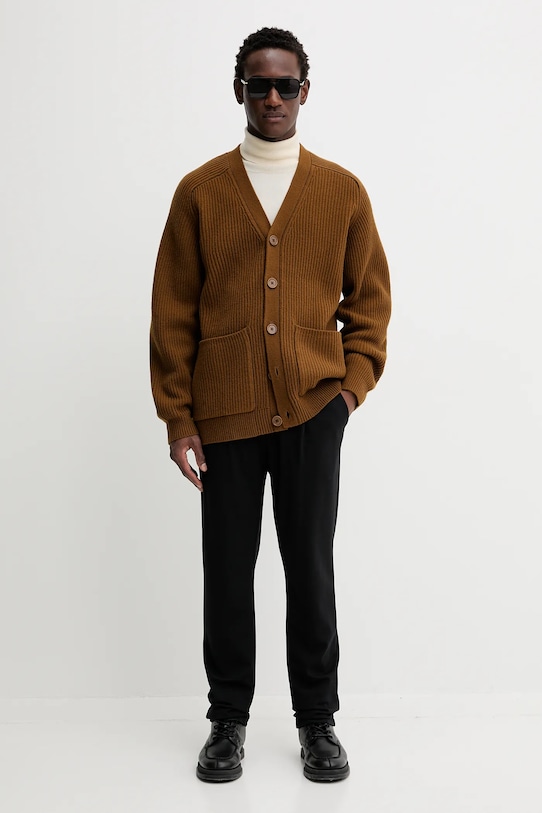 Шерстяной кардиган Filippa K, коричневый
Шерстяной кардиган Filippa K, коричневый