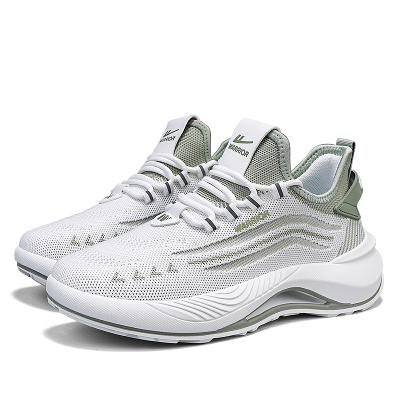 WARRIOR Износостойкие и легкие низкие массивные кроссовки мужские - белый светло-зеленый, цвет White Light Green
WARRIOR Износостойкие и легкие низкие массивные кроссовки мужские - белый светло-зеленый, цвет White Light Green