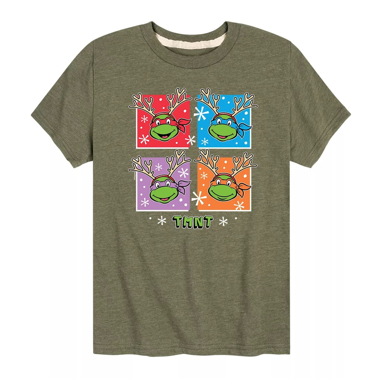 Футболка с рисунком рождественских персонажей TMNT для мальчиков 8–20 лет Licensed Character, зеленый
Футболка с рисунком рождественских персонажей TMNT для мальчиков 8–20 лет Licensed Character, зеленый