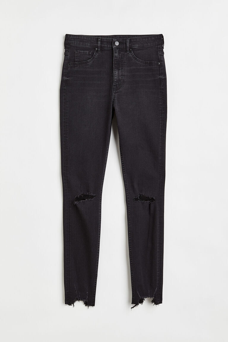 Джеггинсы с пышной посадкой ультравысокого кроя H&M, черный
Джеггинсы с пышной посадкой ультравысокого кроя H&M, черный