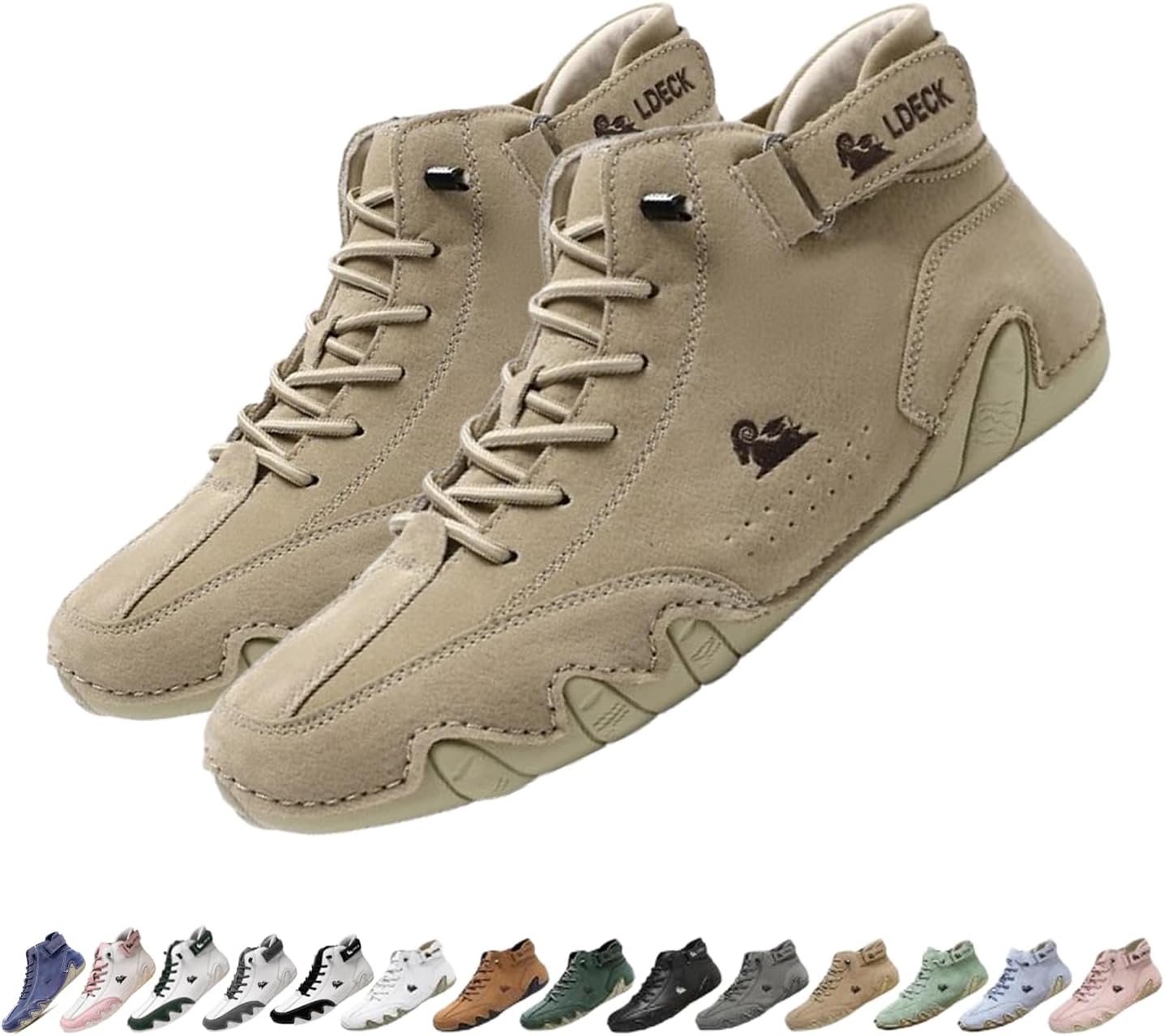 Мужские и женские ортопедические ботинки Чакка ручной работы из кожи, водонепроницаемые легкие ботинки для вождения, удобные для прогулок и нескользящие для походов Generic, хаки
Мужские и женские ортопедические ботинки Чакка ручной работы из кожи, водонепроницаемые легкие ботинки для вождения, удобные для прогулок и нескользящие для походов Generic, хаки