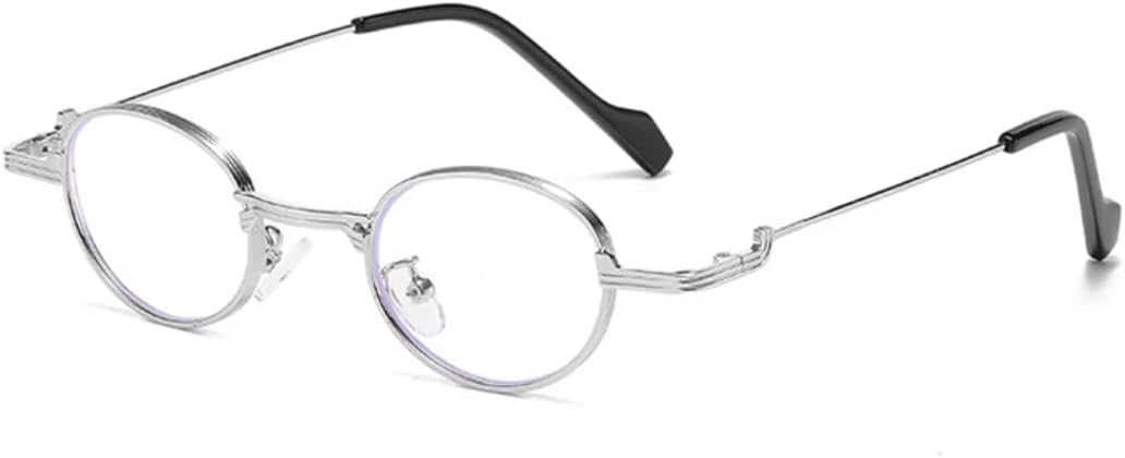 Ретро-солнцезащитные очки в металлической оправе овальной формы для женщин и мужчин, с прозрачными линзами Ocean, защитой от УФ-излучения UV400, в стиле панк TVTBBVV, Silver Clear
Ретро-солнцезащитные очки в металлической оправе овальной формы для женщин и мужчин, с прозрачными линзами Ocean, защитой от УФ-излучения UV400, в стиле панк TVTBBVV, Silver Clear