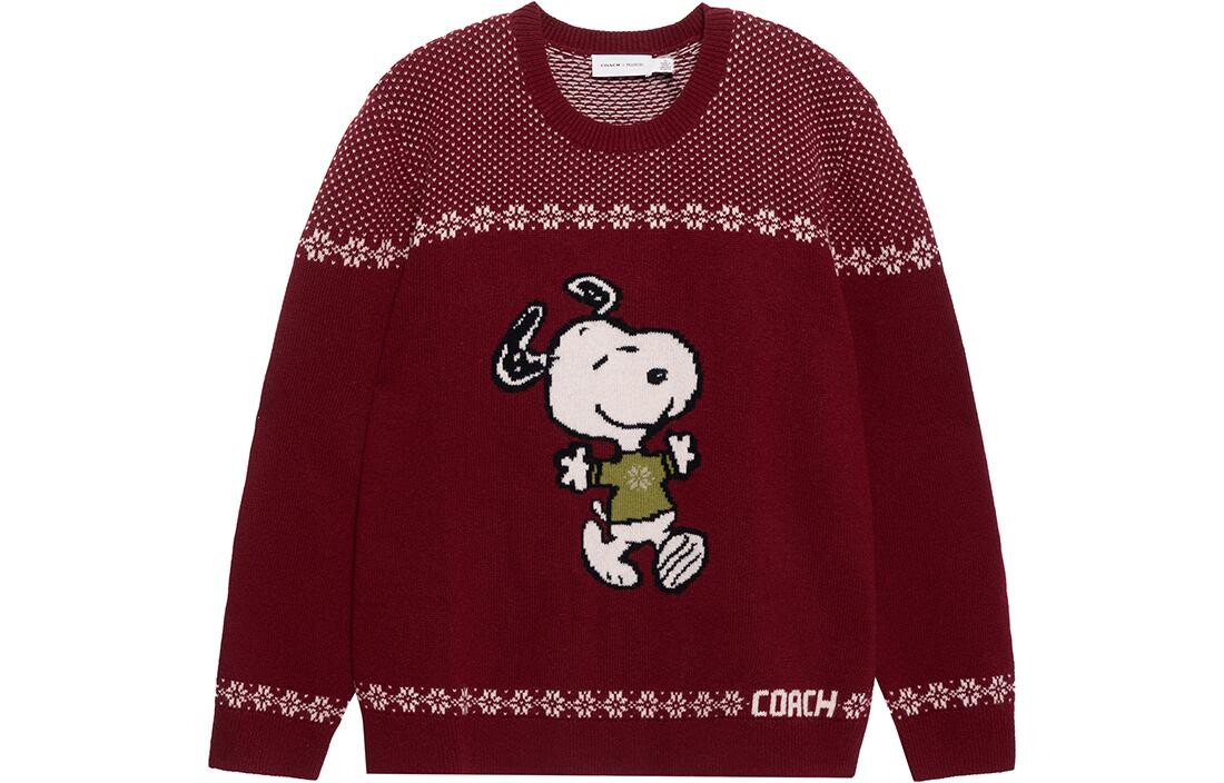 Snoopy X свитер мужской красный Coach, красный
Snoopy X свитер мужской красный Coach, красный