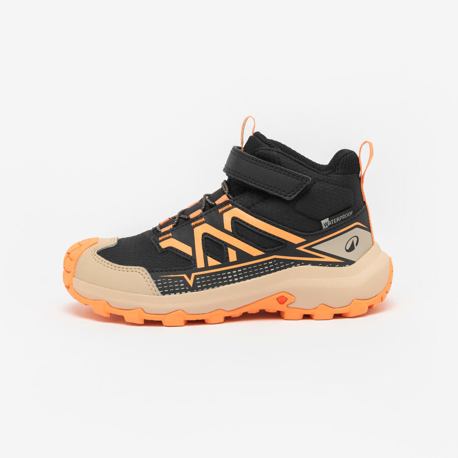 QUECHUA Детские походные ботинки размером 28-34, водонепроницаемые, средней высоты - Crossrock, оранжевые
QUECHUA Детские походные ботинки размером 28-34, водонепроницаемые, средней высоты - Crossrock, оранжевые