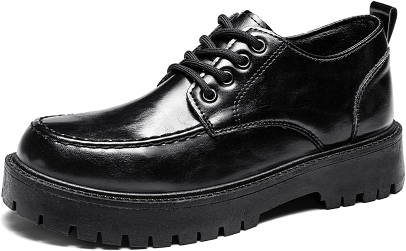 Мужские оксфорды на шнуровке с платформой из лакированной кожи, классический круглый носок, подошва из пробки, смокинговые туфли, деловые повседневные формальные туфли Zzyyzzyy, черный
Мужские оксфорды на шнуровке с платформой из лакированной кожи, классический круглый носок, подошва из пробки, смокинговые туфли, деловые повседневные формальные туфли Zzyyzzyy, черный