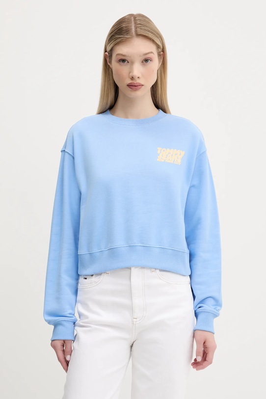 Хлопковая толстовка Tommy Jeans, синий
Хлопковая толстовка Tommy Jeans, синий
