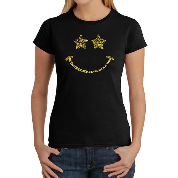 Футболка с принтом Rockstar smiley La Pop Art, Black, Черный, Футболка с принтом Rockstar smiley La Pop Art, Black
Футболка с принтом Rockstar smiley La Pop Art, Black, Черный, Футболка с принтом Rockstar smiley La Pop Art, Black