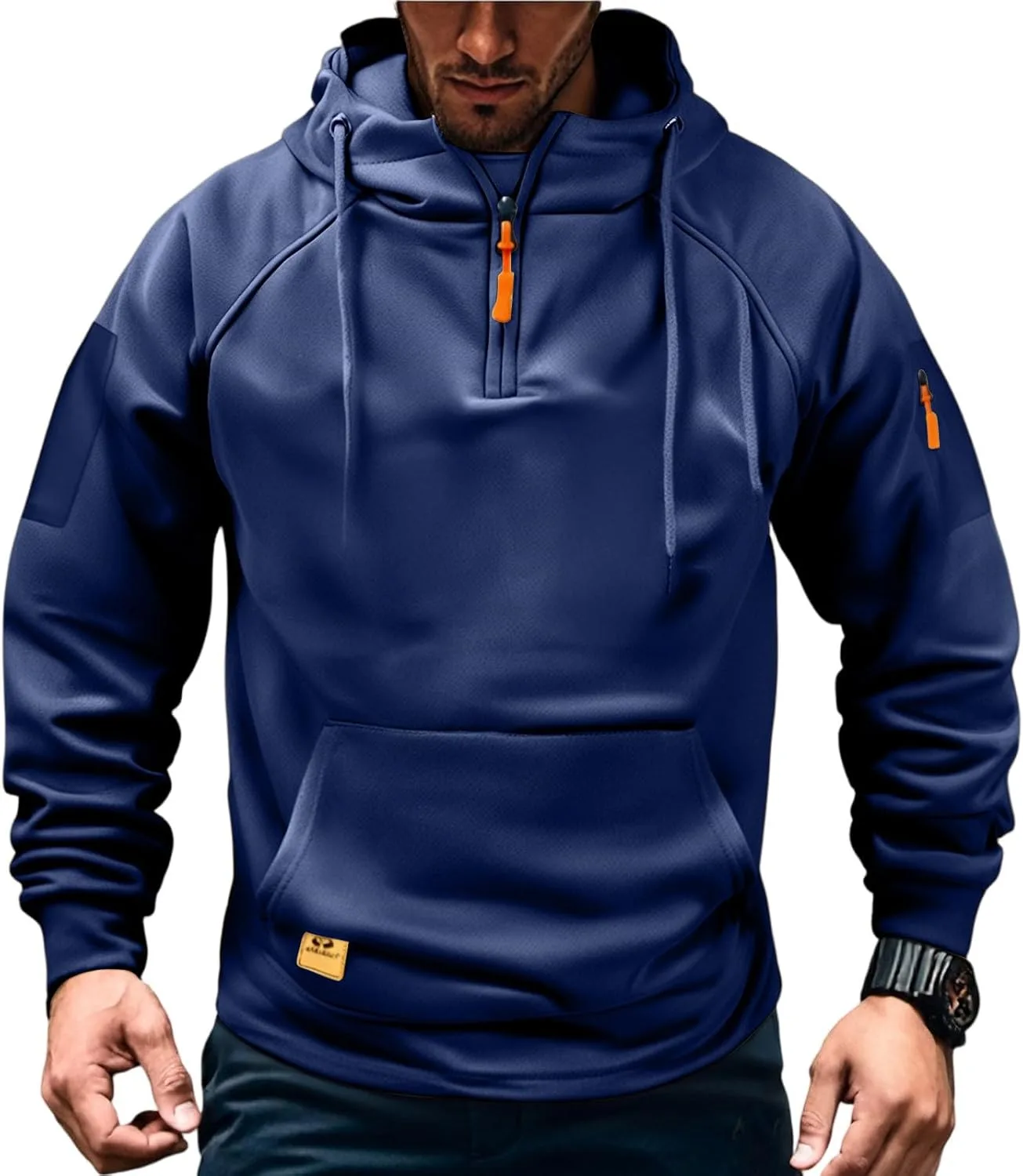 Толстовка с капюшоном для мужчин, осень-зима, тактическая, с карманами
Толстовка с капюшоном для мужчин, осень-зима, тактическая, с карманами