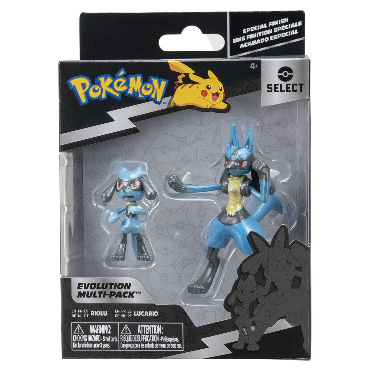 Pokemon Select Evolution Риолу Лукарио, фигурка
Pokemon Select Evolution Риолу Лукарио, фигурка