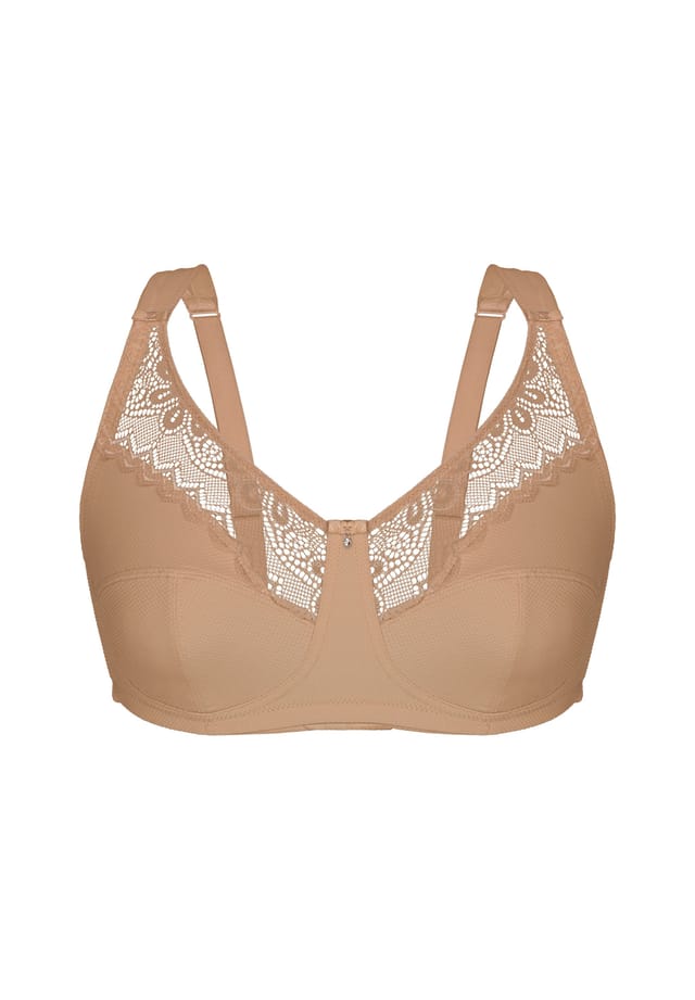 Мягкий бюстгальтер эффектный жаккард Sassa, цвет comfort skin 
Мягкий бюстгальтер эффектный жаккард Sassa, цвет comfort skin