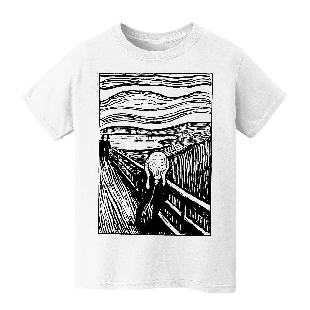 Детская футболка с рисунком Munch Lino 8–20 лет Licensed Character, белый
Детская футболка с рисунком Munch Lino 8–20 лет Licensed Character, белый