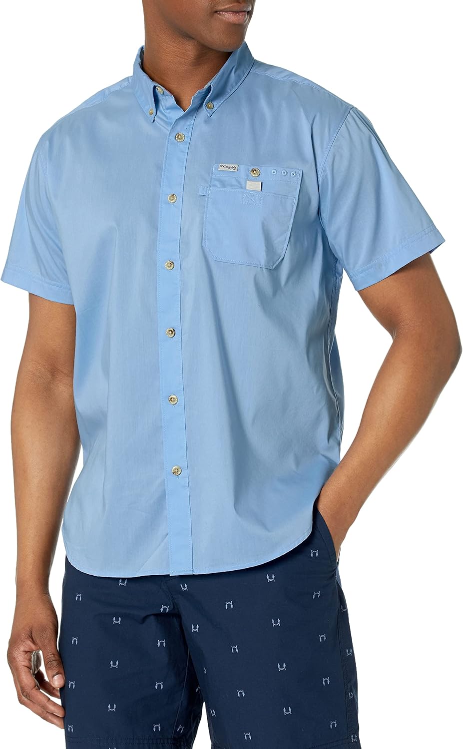 Мужская рубашка Columbia Bonefish с коротким рукавом, Agate Blue
Мужская рубашка Columbia Bonefish с коротким рукавом, Agate Blue