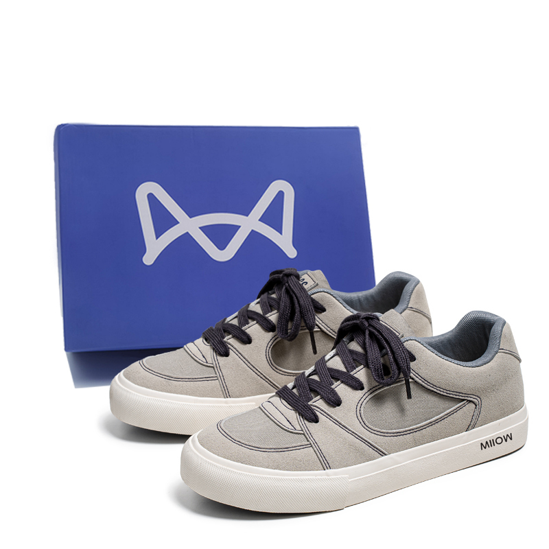 MIIOW Антискользящие износостойкие низкие скейтерские кроссовки мужские Box - серый Box, цвет Gray Box
MIIOW Антискользящие износостойкие низкие скейтерские кроссовки мужские Box - серый Box, цвет Gray Box