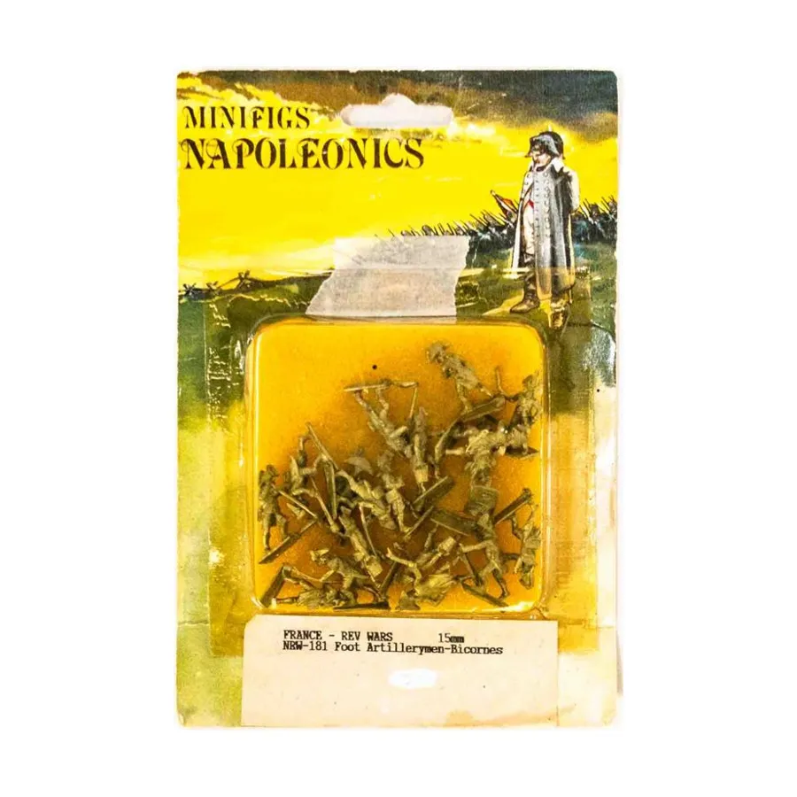 French Rev Wars - Пешие артиллеристы-двуроги, Napoleonic Miniatures - French (15mm) (Minifigs)
French Rev Wars - Пешие артиллеристы-двуроги, Napoleonic Miniatures - French (15mm) (Minifigs)