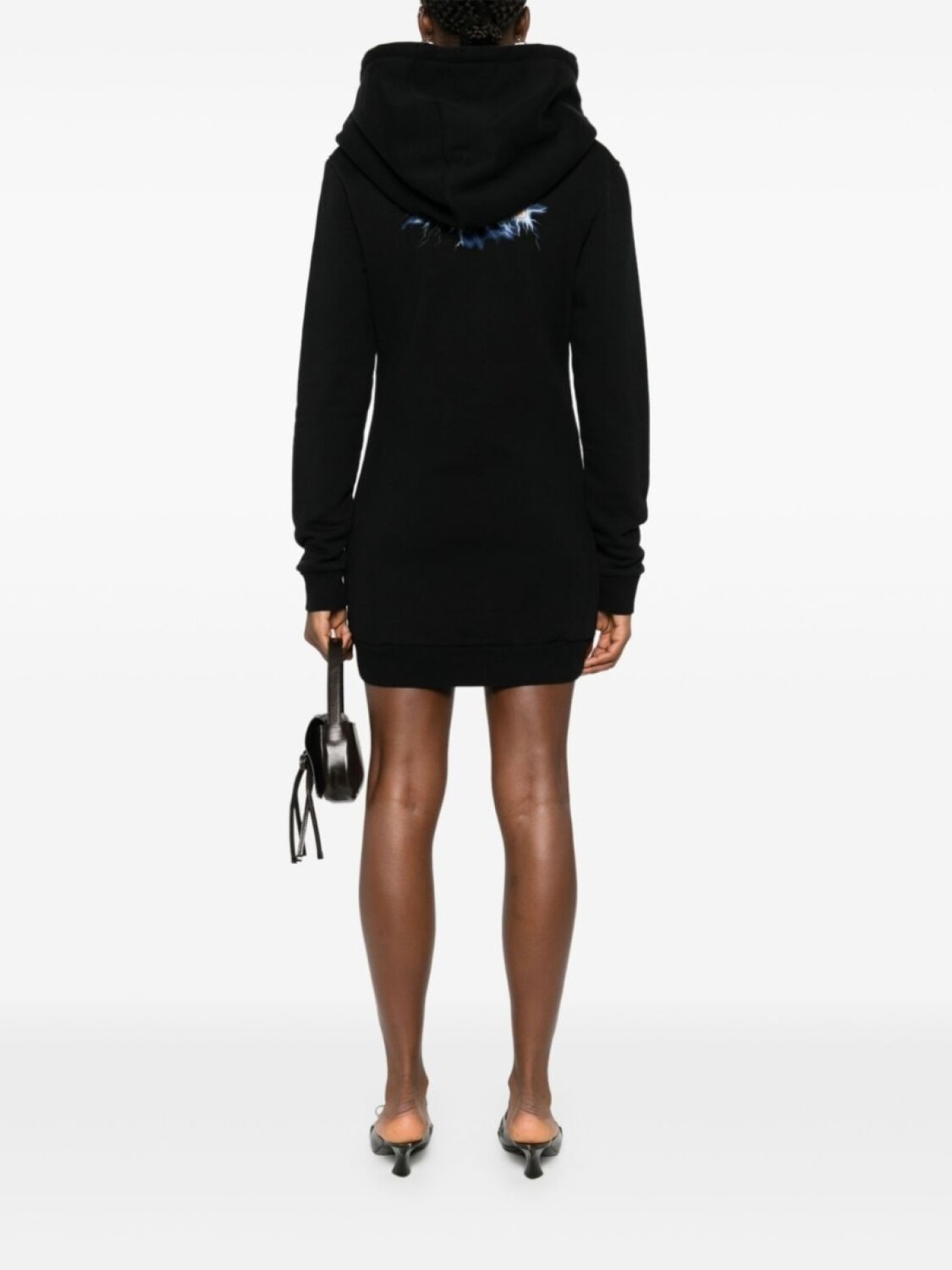 Мини-платье с капюшоном и графическим принтом Abra, черный
Мини-платье с капюшоном и графическим принтом Abra, черный