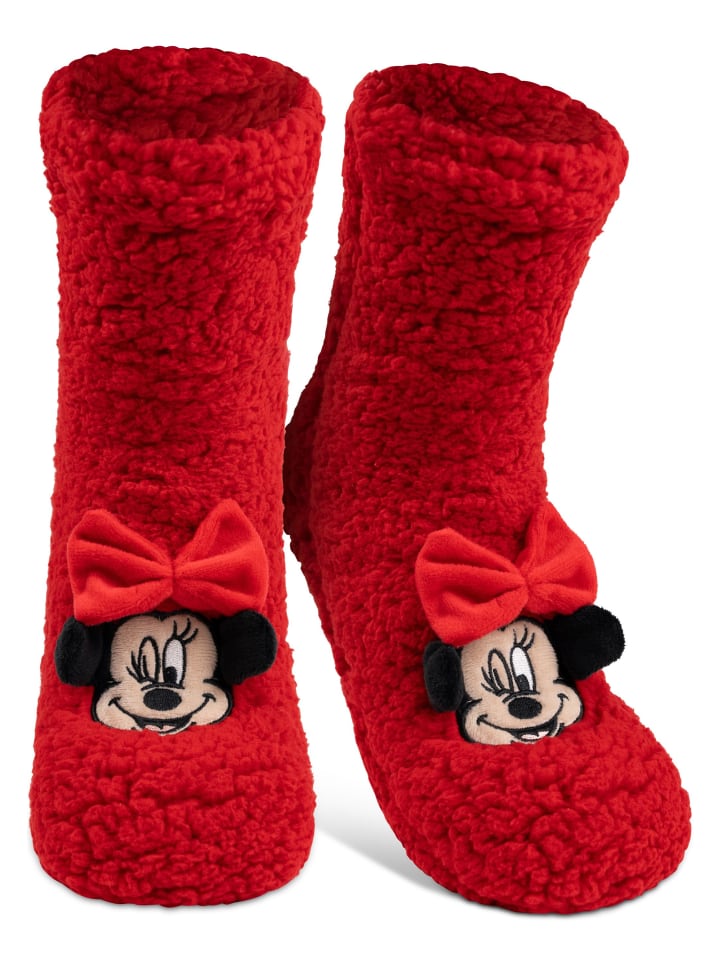 Носки United Labels Disney Minnie Mouse Hüttensocken Sherpa Haussocken Kuschelsocken, красный
Носки United Labels Disney Minnie Mouse Hüttensocken Sherpa Haussocken Kuschelsocken, красный