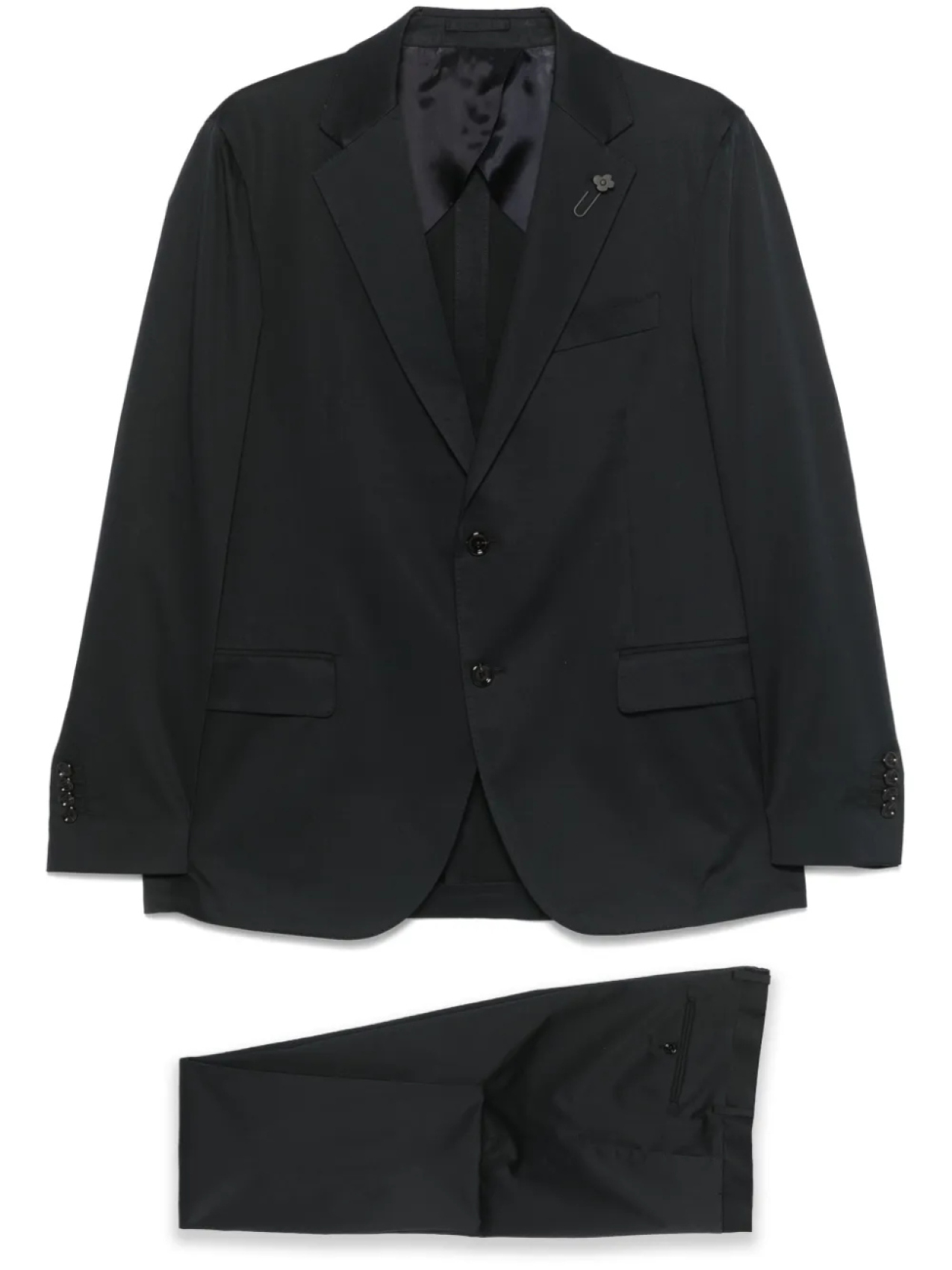 Однобортный костюм Lardini, синий
Однобортный костюм Lardini, синий