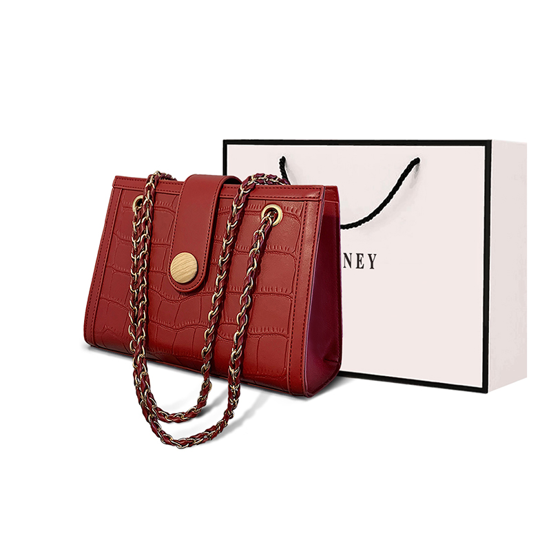 VINEY Женская большая красная сумка через плечо из натуральной и искусственной кожи с аппликацией, Red
VINEY Женская большая красная сумка через плечо из натуральной и искусственной кожи с аппликацией, Red