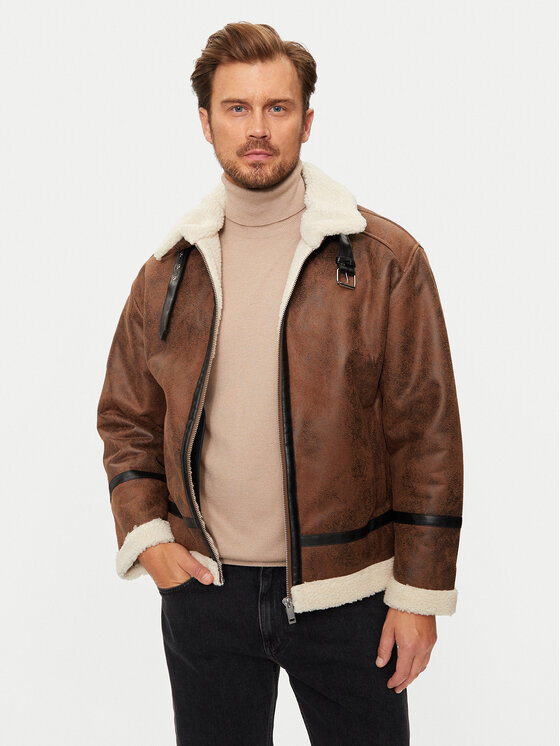 Куртка из искусственной кожи прямого кроя 30-301124 Lindbergh, коричневый
Куртка из искусственной кожи прямого кроя 30-301124 Lindbergh, коричневый