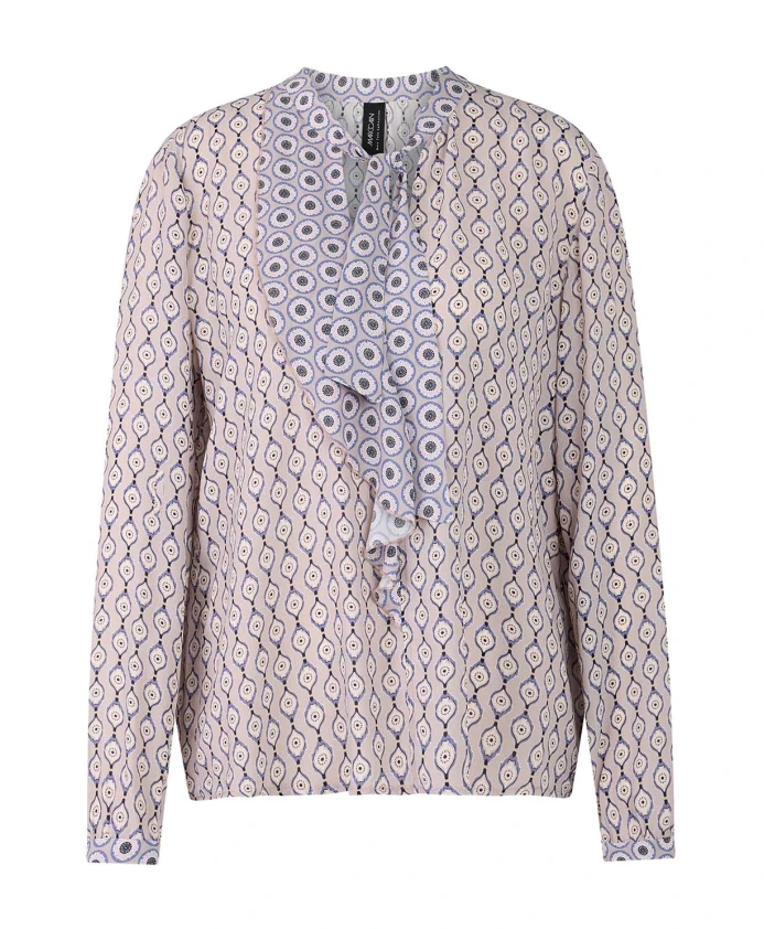 Легкая блузка с оборками Marc Cain, розовый
Легкая блузка с оборками Marc Cain, розовый