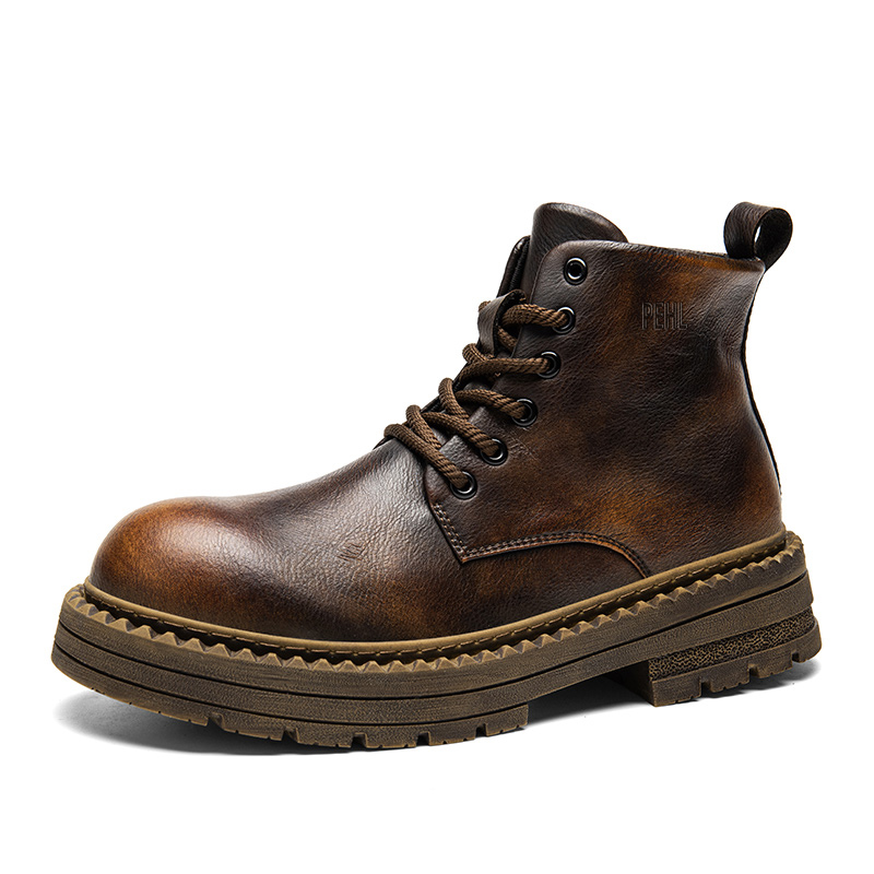 PEHL Короткие мартинсы мужские 3 см тёмно-коричневые, цвет Dark Brown
PEHL Короткие мартинсы мужские 3 см тёмно-коричневые, цвет Dark Brown