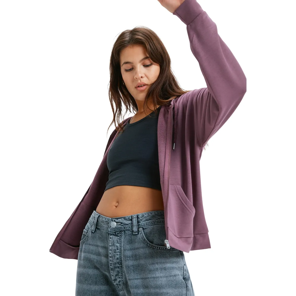 Женская толстовка Surfing By Daylight на молнии Roxy, красный
Женская толстовка Surfing By Daylight на молнии Roxy, красный