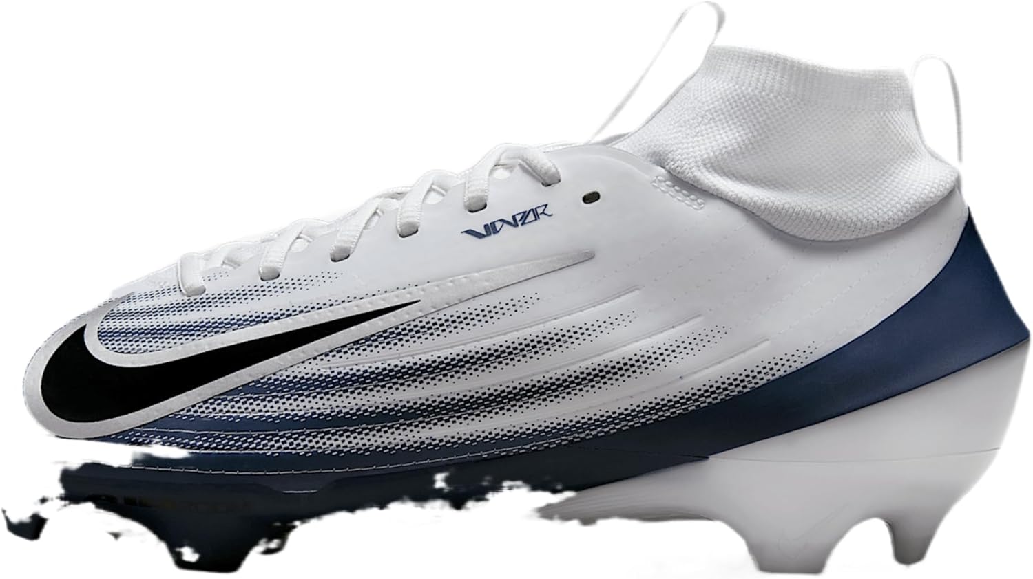 Футбольные бутсы Nike Vapor Pro 1 (HM8850-104, белый/темно-синий/серебристый металлик/черный), White/Midnight Navy/Metallic Silver/Black
Футбольные бутсы Nike Vapor Pro 1 (HM8850-104, белый/темно-синий/серебристый металлик/черный), White/Midnight Navy/Metallic Silver/Black