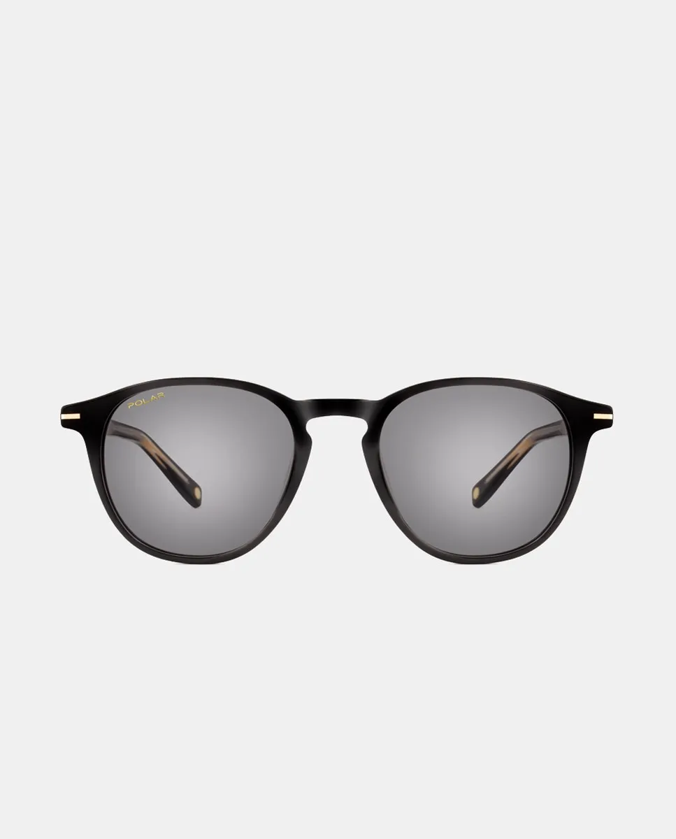 Круглые солнцезащитные очки из ацетата с поляризованными линзами Polar, черный
Круглые солнцезащитные очки из ацетата с поляризованными линзами Polar, черный