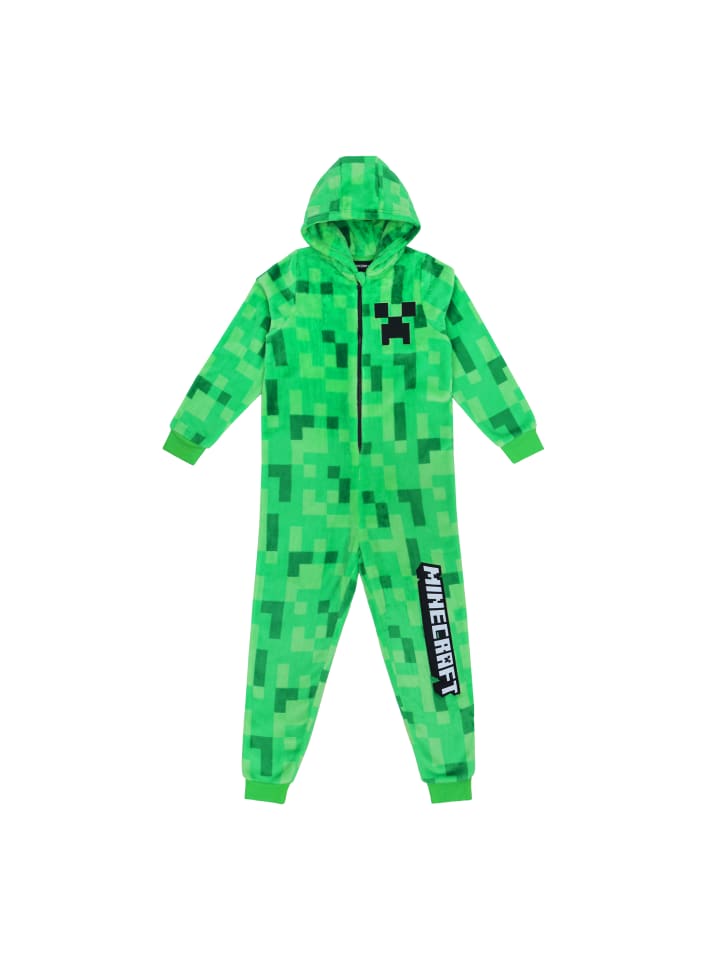 Комбинезон-комбинезон Крипер из флиса Minecraft с капюшоном, зеленый Minecraft
Комбинезон-комбинезон Крипер из флиса Minecraft с капюшоном, зеленый Minecraft