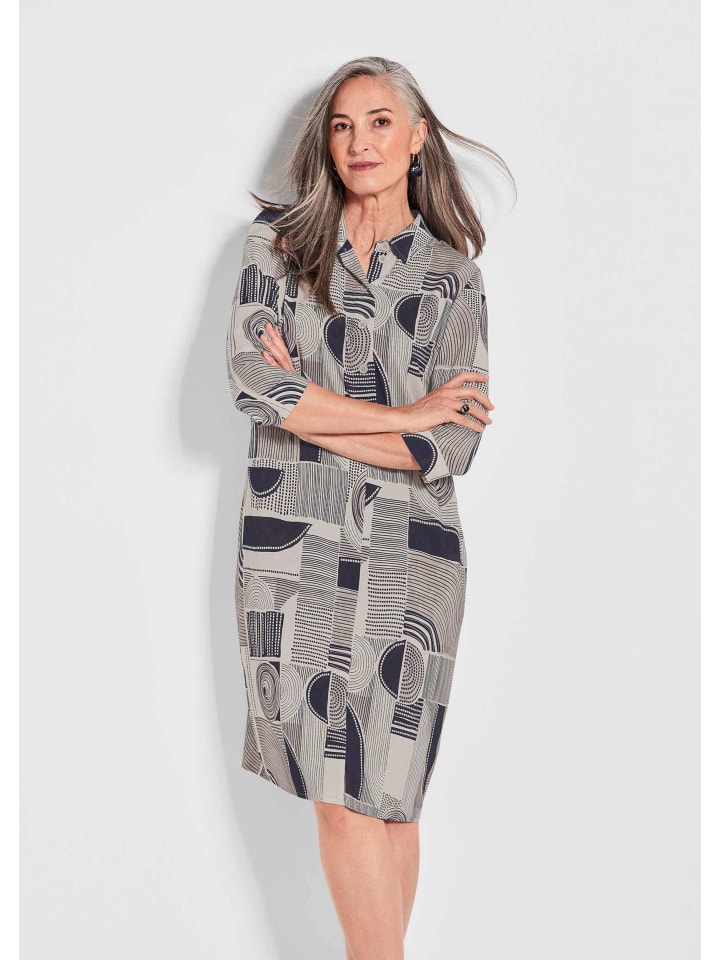 Платье до колена GOLDNER, цвет schwarz/cremeweiß/gemustert
Платье до колена GOLDNER, цвет schwarz/cremeweiß/gemustert