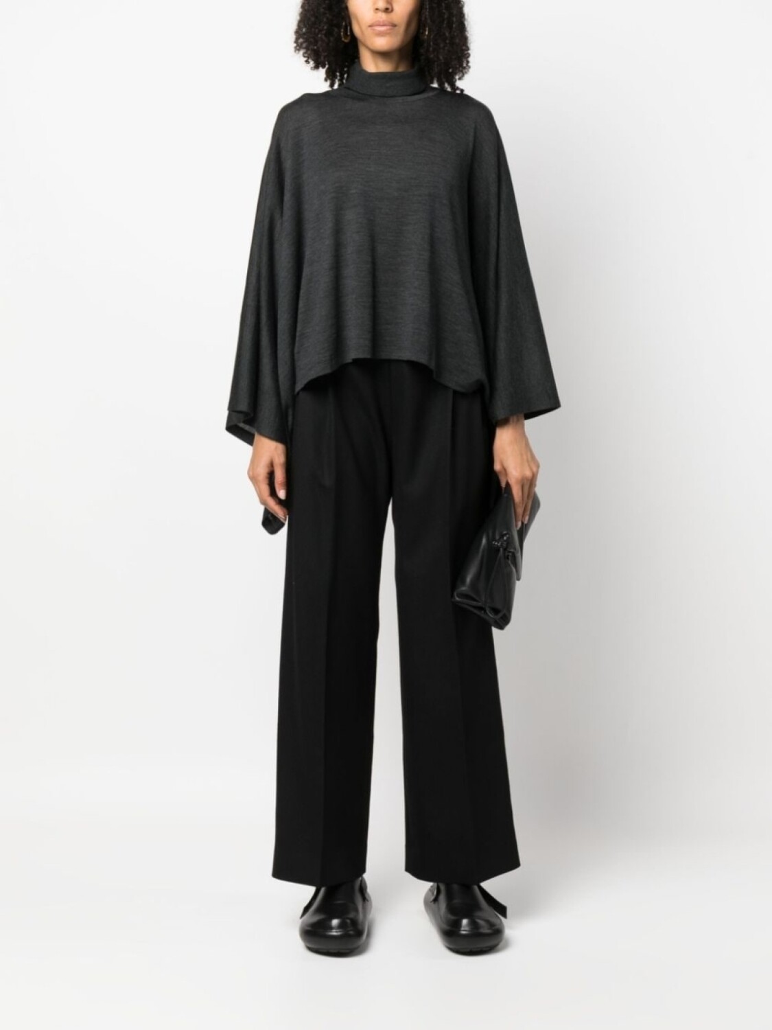 Шерстяной джемпер с воротником-стойкой GIA STUDIOS, серый
Шерстяной джемпер с воротником-стойкой GIA STUDIOS, серый