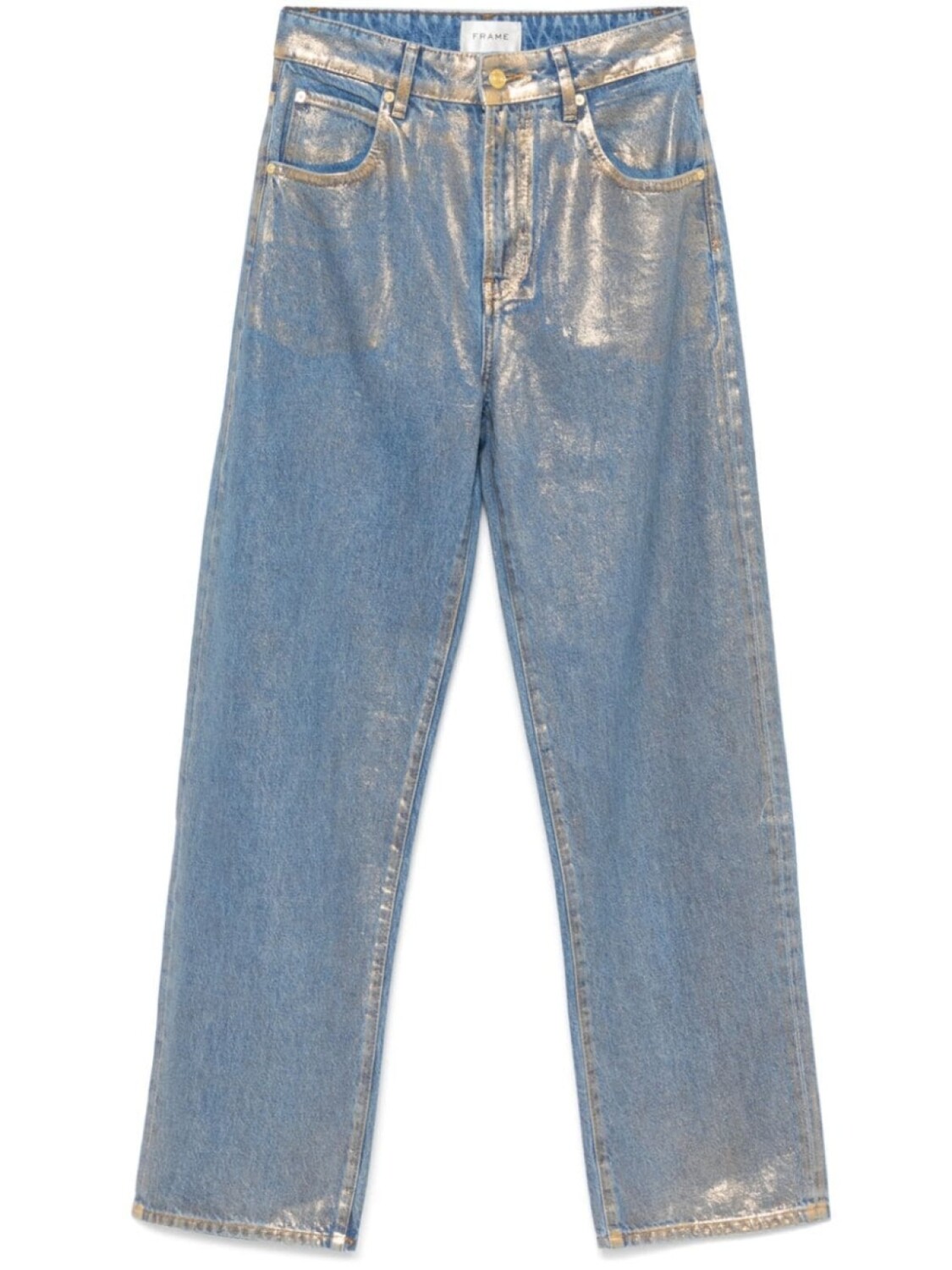 Джинсы из ткани ламе FRAME, синий
Джинсы из ткани ламе FRAME, синий