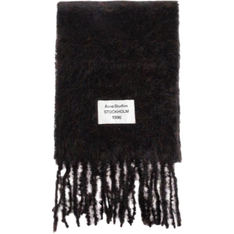 Мужской шарф из мохера Acne Studios, черный
Мужской шарф из мохера Acne Studios, черный