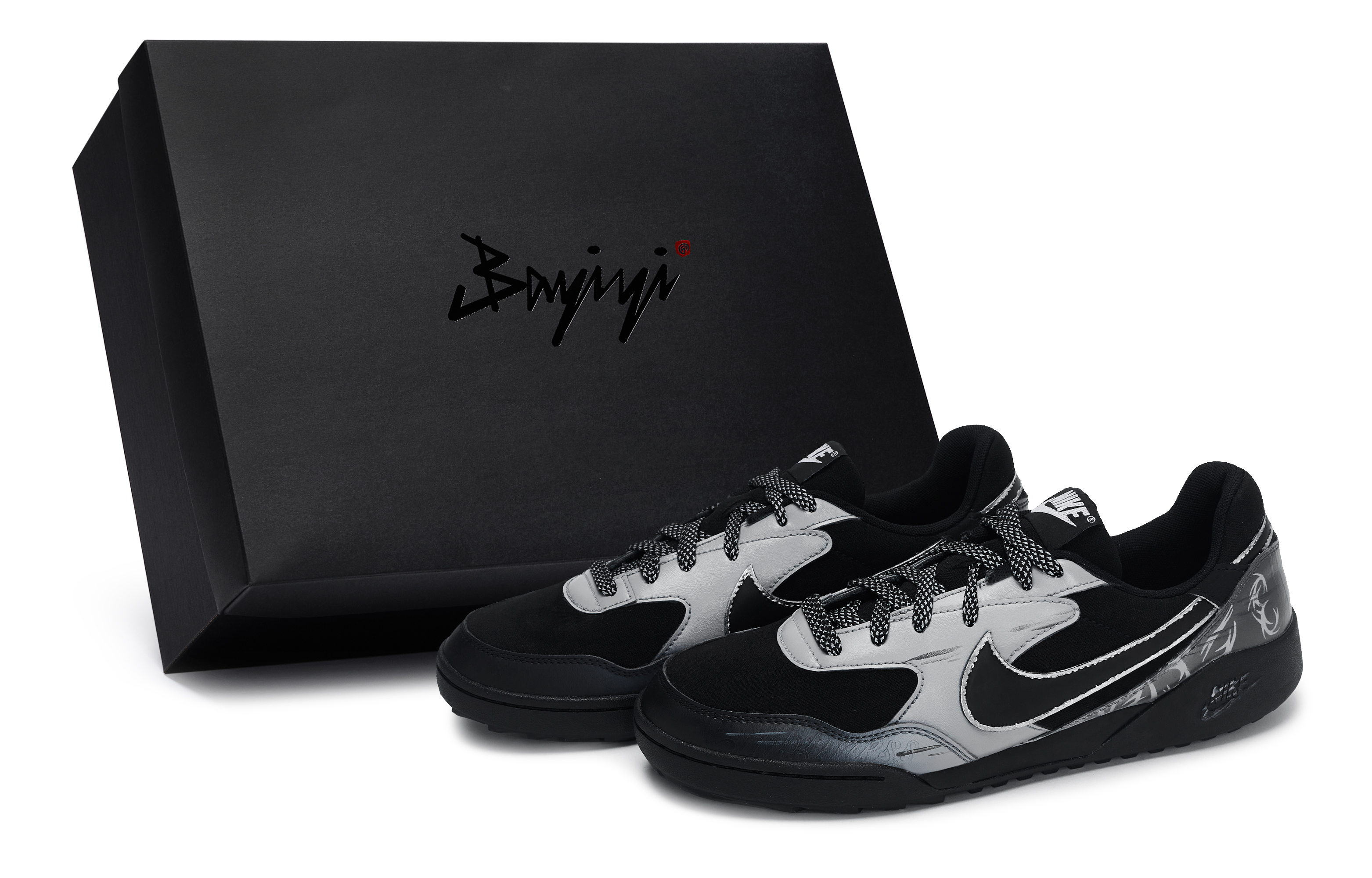 Nike Мужские низкие кроссовки для скейтбординга Terra Manta, цвет черный/серый
Nike Мужские низкие кроссовки для скейтбординга Terra Manta, цвет черный/серый