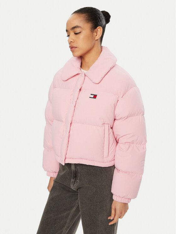Пуховик стандартного кроя Tommy Jeans, розовый
Пуховик стандартного кроя Tommy Jeans, розовый