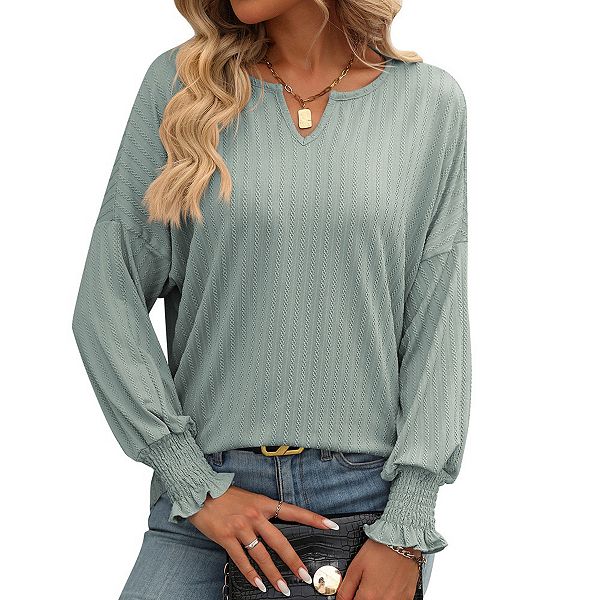 Женская блузка с длинным рукавом и плиссировкой Yesfashion, Bean Green
Женская блузка с длинным рукавом и плиссировкой Yesfashion, Bean Green