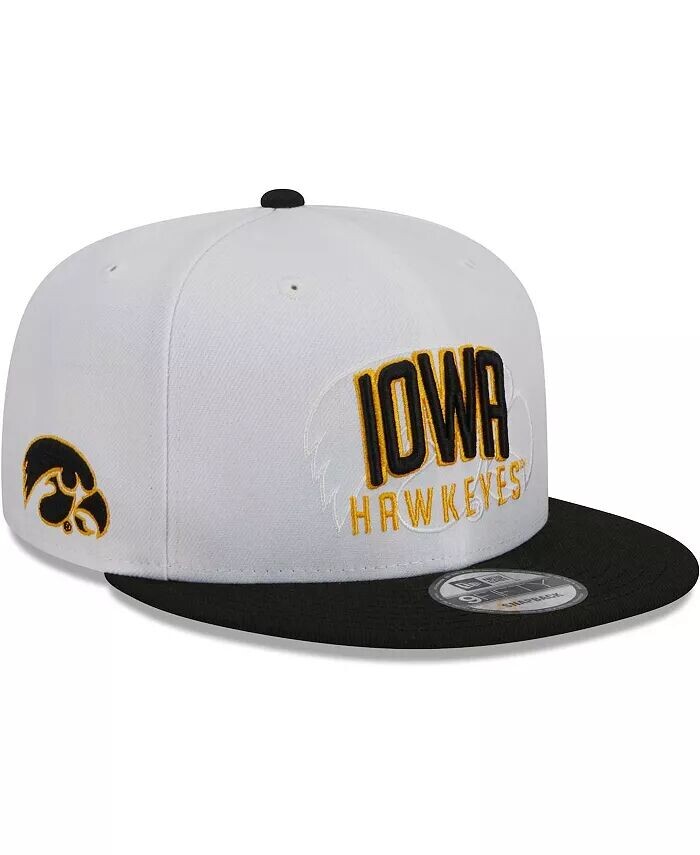 Мужская бело-черная двухцветная кепка Iowa Hawkeyes Snapback 9FIFTY Snapback New Era
Мужская бело-черная двухцветная кепка Iowa Hawkeyes Snapback 9FIFTY Snapback New Era