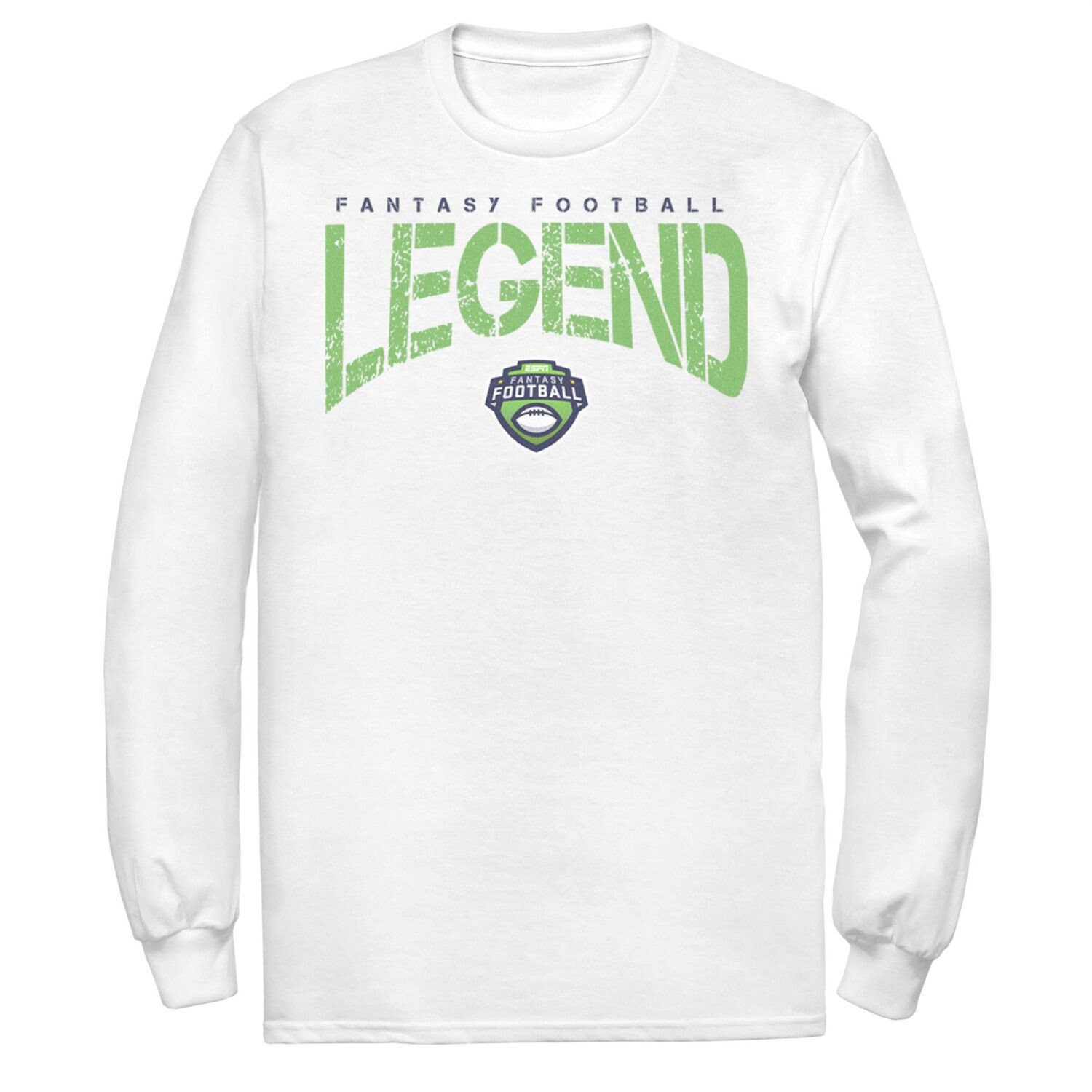 Мужская футболка ESPN Fantasy Football Legend с длинными рукавами и текстом Licensed Character
Мужская футболка ESPN Fantasy Football Legend с длинными рукавами и текстом Licensed Character