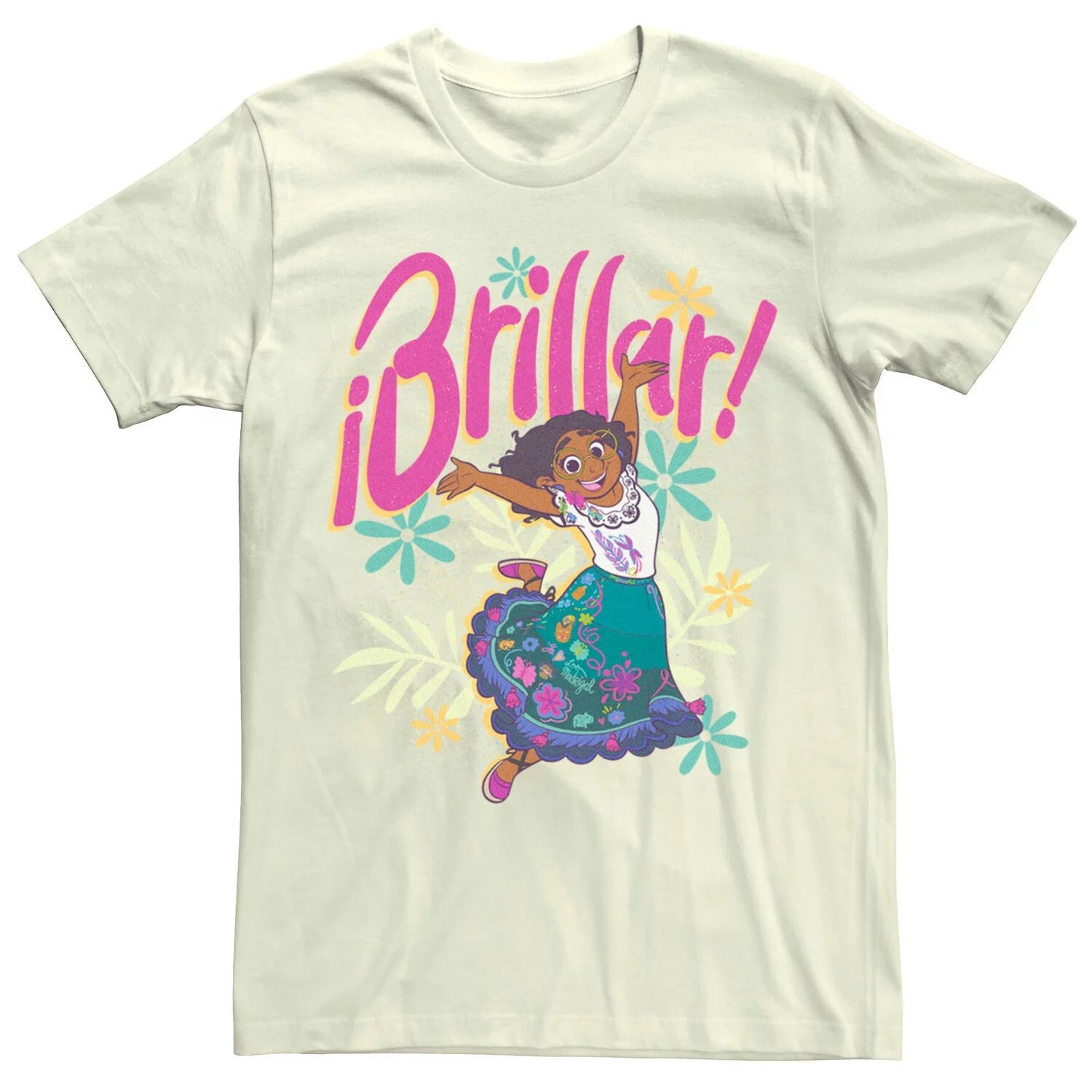 Мужская футболка Disney Encanto Brillar Mirabel Madrigal Flower Licensed Character
Мужская футболка Disney Encanto Brillar Mirabel Madrigal Flower Licensed Character