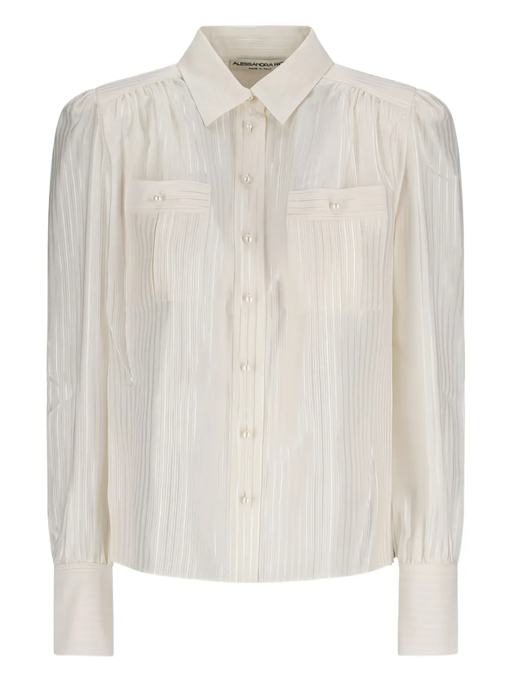 Рубашка с узорчатым жаккардом Alessandra Rich, нейтральный
Рубашка с узорчатым жаккардом Alessandra Rich, нейтральный