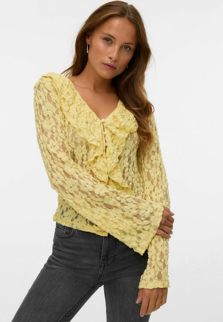 Блуза Vero Moda Blouse, French Vanilla/Yellow
Блуза Vero Moda Blouse, French Vanilla/Yellow
