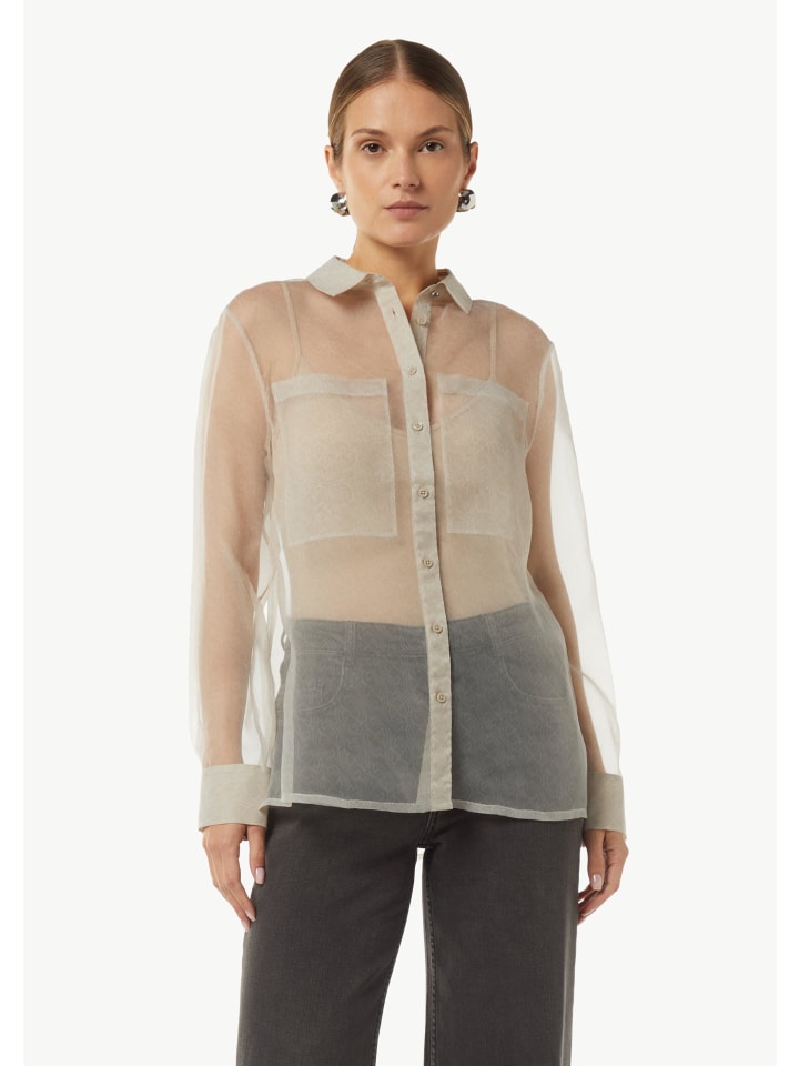 Блуза comma Bluse langarm, бежевый
Блуза comma Bluse langarm, бежевый